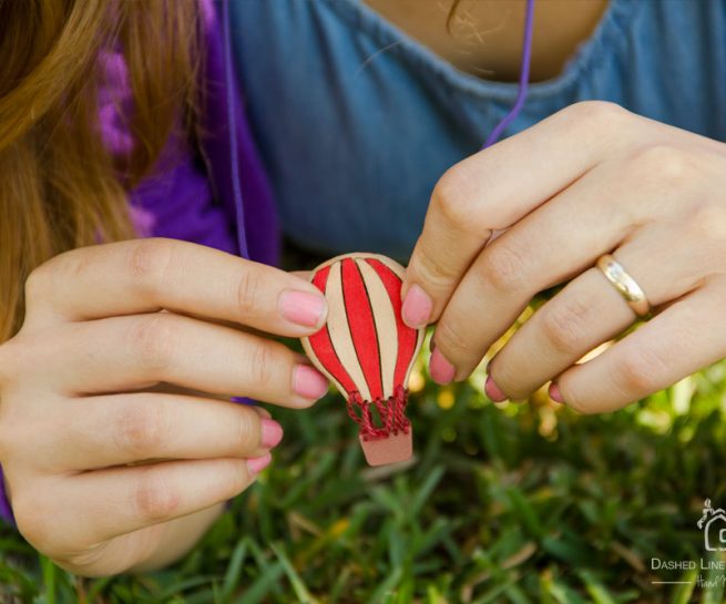Dashed Line Creations Handmade Balloon Necklace