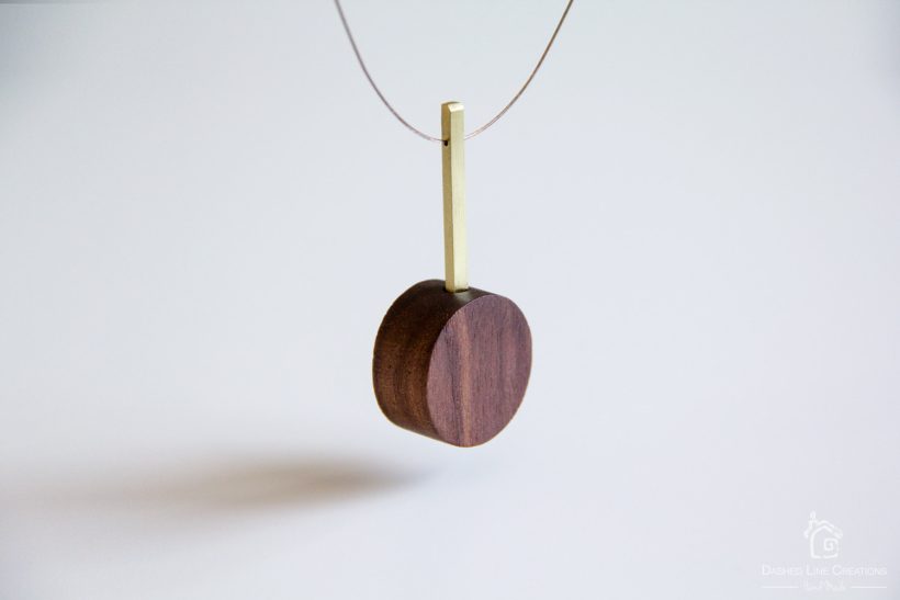 Dashed Line Creations Handmade Pendulum Necklace